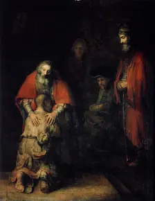 The Return of the Prodigal Son c1668. Artist: Rembrandt Harmensz van Rijn