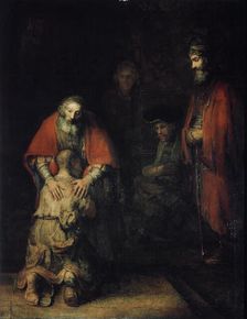 The Return of the Prodigal Son c1668. Artist: Rembrandt Harmensz van Rijn
