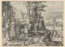 The Return of the Prodigal Son, ca. 1510. Creator: Lucas van Leyden
