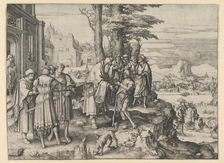 The Return of the Prodigal Son, ca. 1510. Creator: Lucas van Leyden