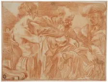 The return of the prodigal son, unknown date. Creator: Anon