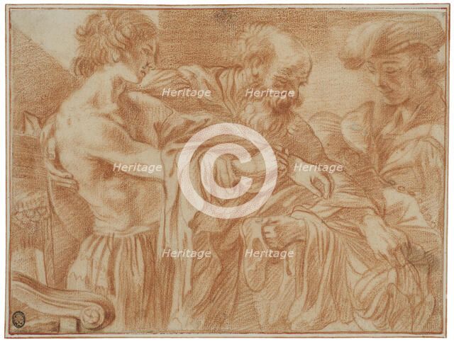 The return of the prodigal son, unknown date. Creator: Anon.