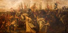 The Return Of The Victors, 1878-1879. Creator: Sir John Gilbert