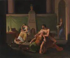 The Return of Ulysses. Scene from Homer´s Ulysses, 1812. Creator: CW Eckersberg