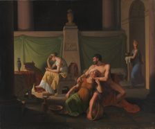 The Return of Ulysses. Scene from Homer´s Ulysses, 1812. Creator: CW Eckersberg