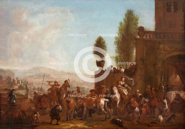 The Return of a Hunting Party, after 1733. Creator: Unknown.