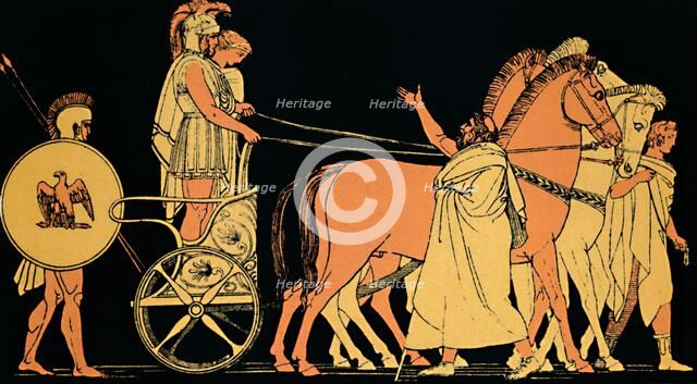 'The Return of Agamemnon', 1880. Artist: Flaxman.