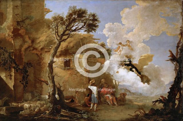 The Return of Astraea, ca 1640-1645.