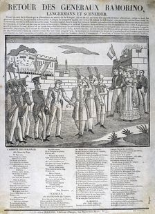 The Return of General Ramorino 1831