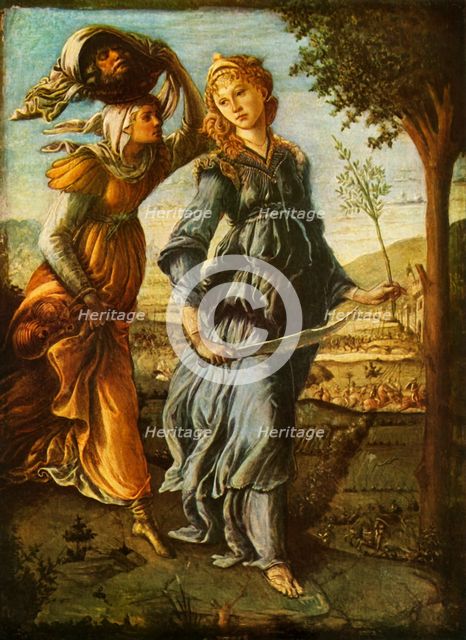 'The Return of Judith to Bethulia', c1470, (1937). Creator: Sandro Botticelli.