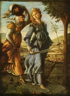 The Return of Judith to Bethulia c1470, (1937). Creator: Sandro Botticelli