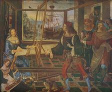 The Return of Odysseus c1508. Artist: Bernardino Pinturicchio