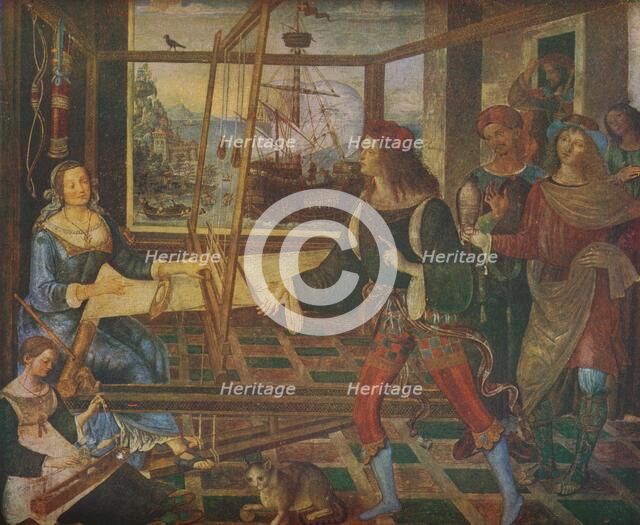 'The Return of Odysseus', c1508. Artist: Bernardino Pinturicchio.