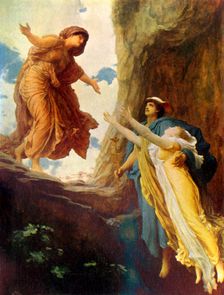 The return of Persephone 1891, (c1915). Creator: Frederic Leighton