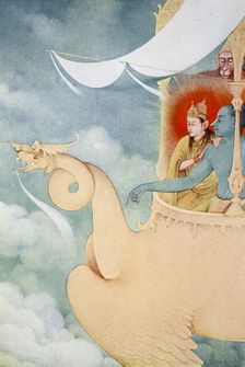 The return of Rama, 1913. Artist: K Venkatappa