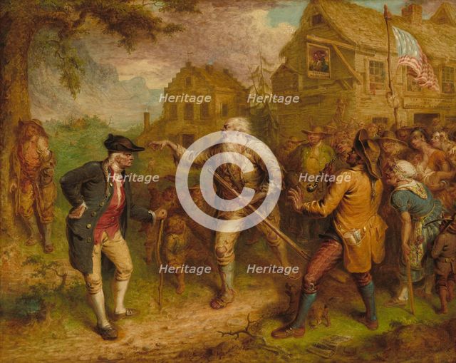 The Return of Rip Van Winkle, 1849. Creator: John Quidor.