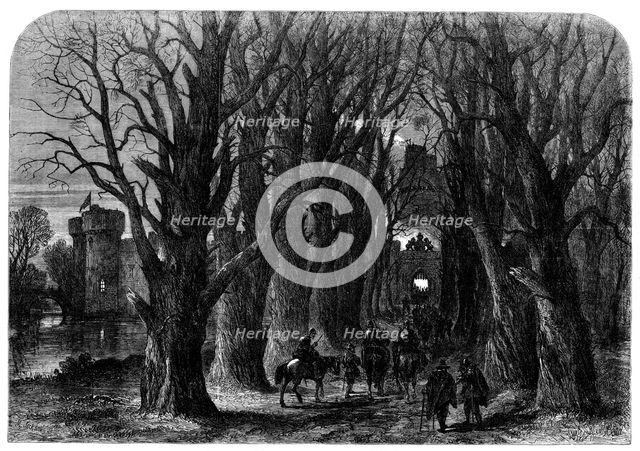 The Return, (see "The Roundhead's Parole") - drawn by Samuel Read, 1864, Creator: Mason Jackson.