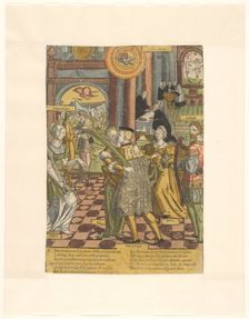 The reunification and forgiveness of the prodigal son , c.1540-c.1550. Creator: Cornelis Anthonisz