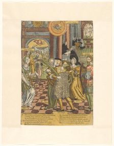 The reunification and forgiveness of the prodigal son , c.1540-c.1550. Creator: Cornelis Anthonisz