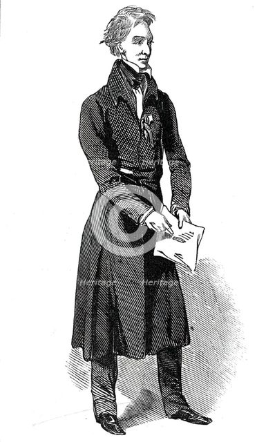 The Rev. T. Price, 1845. Creator: Unknown.