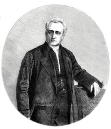 The Rev. William Wood Stamp, president of the Wesleyan Methodist Society for 1860-61, 1860. Creator: Unknown