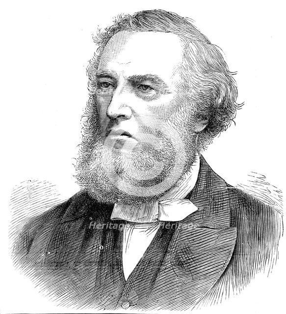 The Rev. Dr. Jellett, Provost of Trinity College, Dublin, 1881. Creator: Unknown.