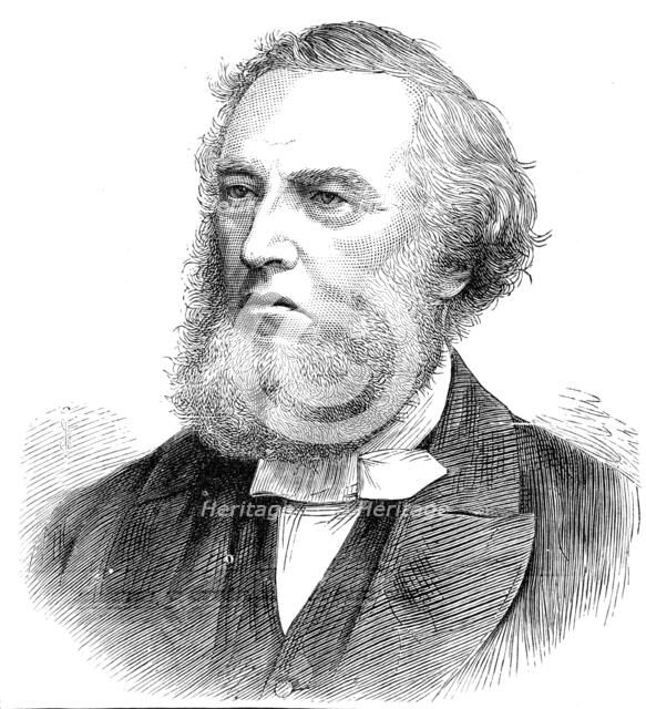 The Rev. Dr. Jellett, Provost of Trinity College, Dublin, 1881. Creator: Unknown.