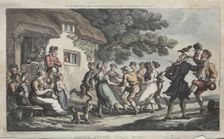 The Rev. Dr. Syntax Rural Sport, 1813. Creator: Thomas Rowlandson (British, 1756-1827)