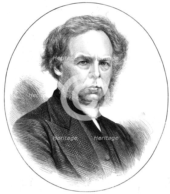 The Rev. G. T. Perks, President of the Wesleyan Methodist Conference, 1873. Creator: Unknown.