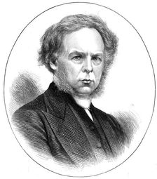 The Rev. G. T. Perks, President of the Wesleyan Methodist Conference, 1873. Creator: Unknown