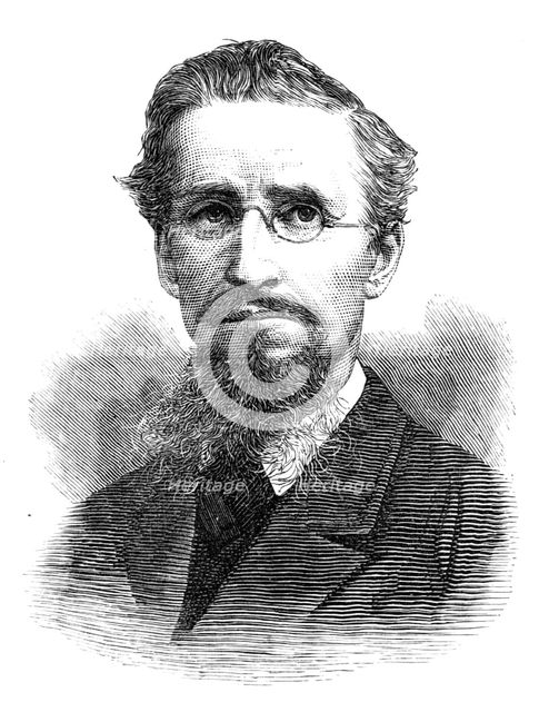 The Rev. George A. Shaw, late missionary at Tamatave, Madagascar, 1883. Creator: Unknown.