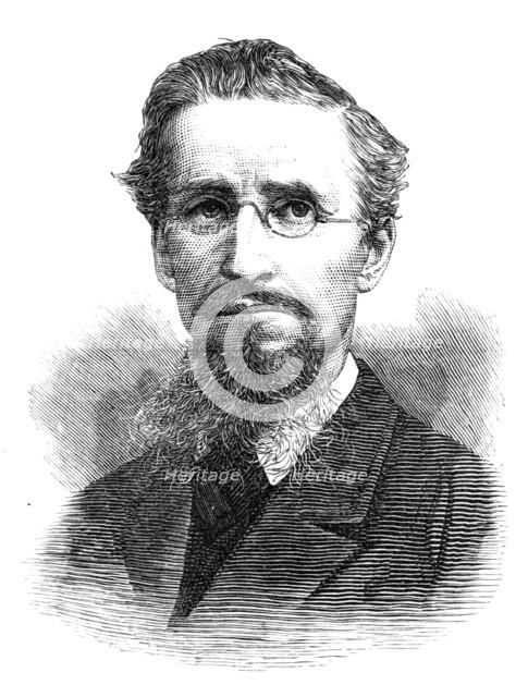 The Rev. George A. Shaw, late missionary at Tamatave, Madagascar, 1883. Creator: Unknown.