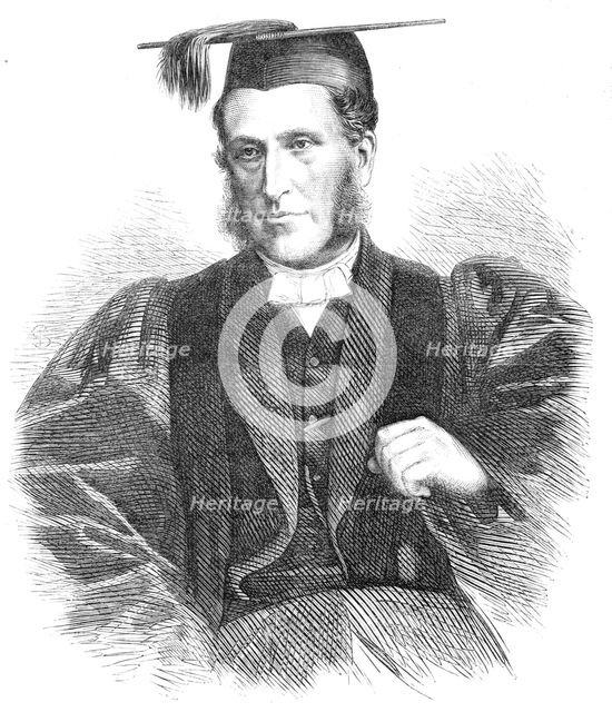 The Rev. James John Hornby, M.A., the new head master of Eton College, 1868. Creator: Unknown.