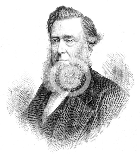 The Rev. John H. James, D.D., 1871. Creator: Unknown.