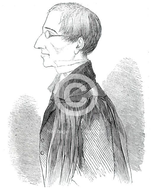 The Rev. Mr. Newman, 1844. Creator: Unknown.