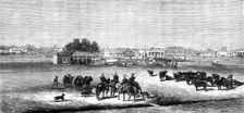 The Revolt in the Transvaal: the Market-Square, Potchefstroom, 1881. Creator: Unknown