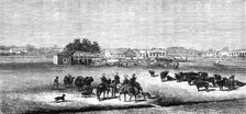 The Revolt in the Transvaal: the Market-Square, Potchefstroom, 1881. Creator: Unknown