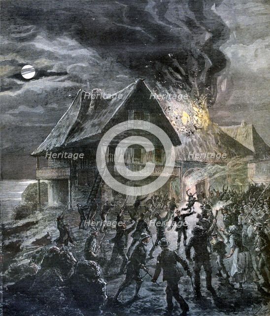 The Revolt on the Island of Sercq, 1892. Artist: Henri Meyer