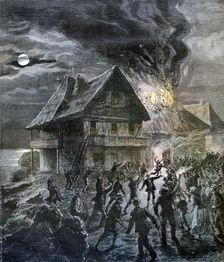 The Revolt on the Island of Sercq, 1892. Artist: Henri Meyer