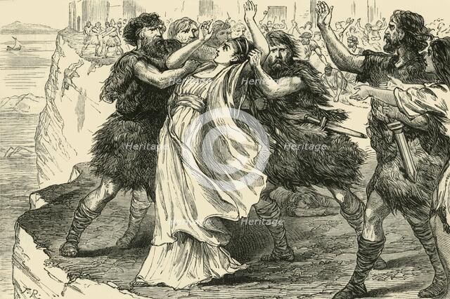 'The Revolted Slaves at Enna', 1890.   Creator: Unknown.