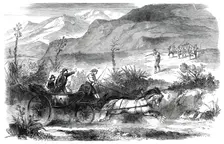 The Revolution in Sicily - narrow escape of our special artist, 1860. Creator: Unknown