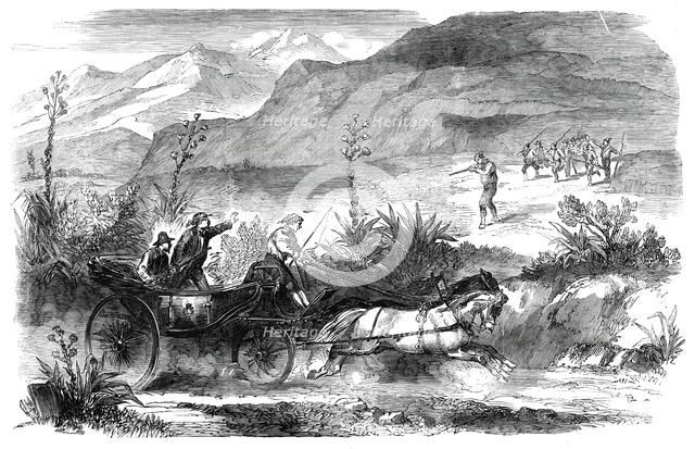 The Revolution in Sicily - narrow escape of our special artist, 1860. Creator: Unknown.