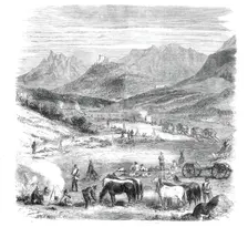 The Revolution in Sicily - "Our First Bivouac at sunrise, near Villafrati" - from a sketch..., 1860. Creator: Unknown