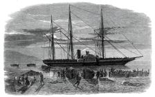 The Revolution in Sicily - departure of Missori's expedition on the night of Aug. 8..., 1860. Creator: Richard Principal Leitch