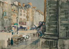 The Revolution's own street of Saint-Antoine c1927, (1927). Artist: Henry Franks Waring
