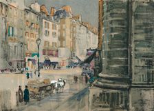 The Revolution's own street of Saint-Antoine c1927, (1927). Artist: Henry Franks Waring