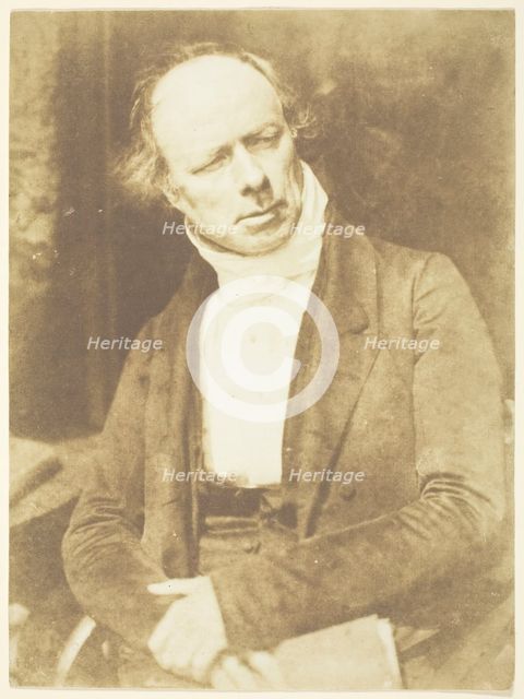 [The] Revd Mr [Thomas Henshaw] Jones, 1843/46. Creators: David Octavius Hill, Robert Adamson, Hill & Adamson.