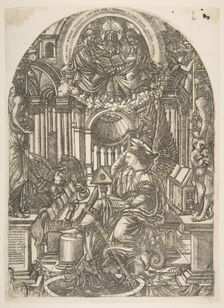 The Revelation of Saint John the Evangelist, from the Apocalypse.n.d. Creator: Jean Duvet