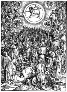 The Revelation of St John (Apocalypse) c1498. Artist: Albrecht Dürer
