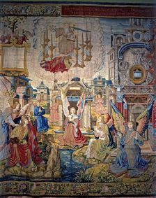 The Revelations a collection of eight panels woven in Brussels in the sixteenth century. Saint…